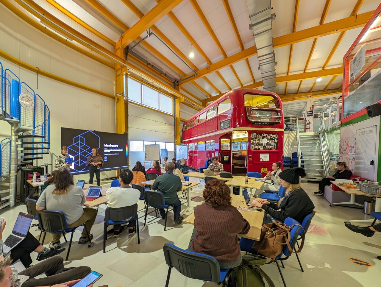 Visiting the Idea Square at CERN