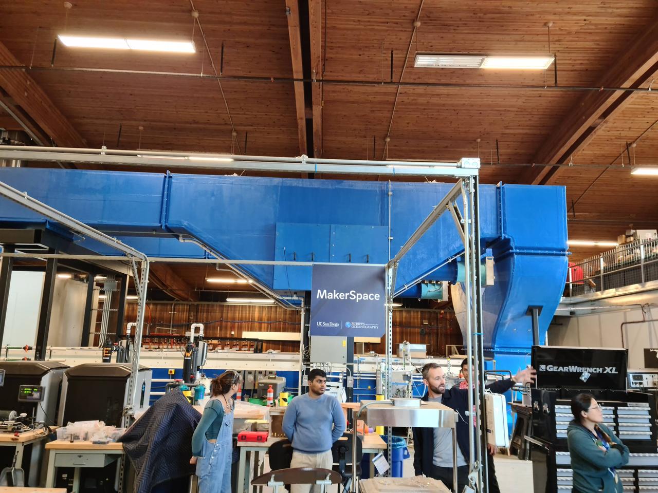 Visit to Scripps Sandbox Makerspace