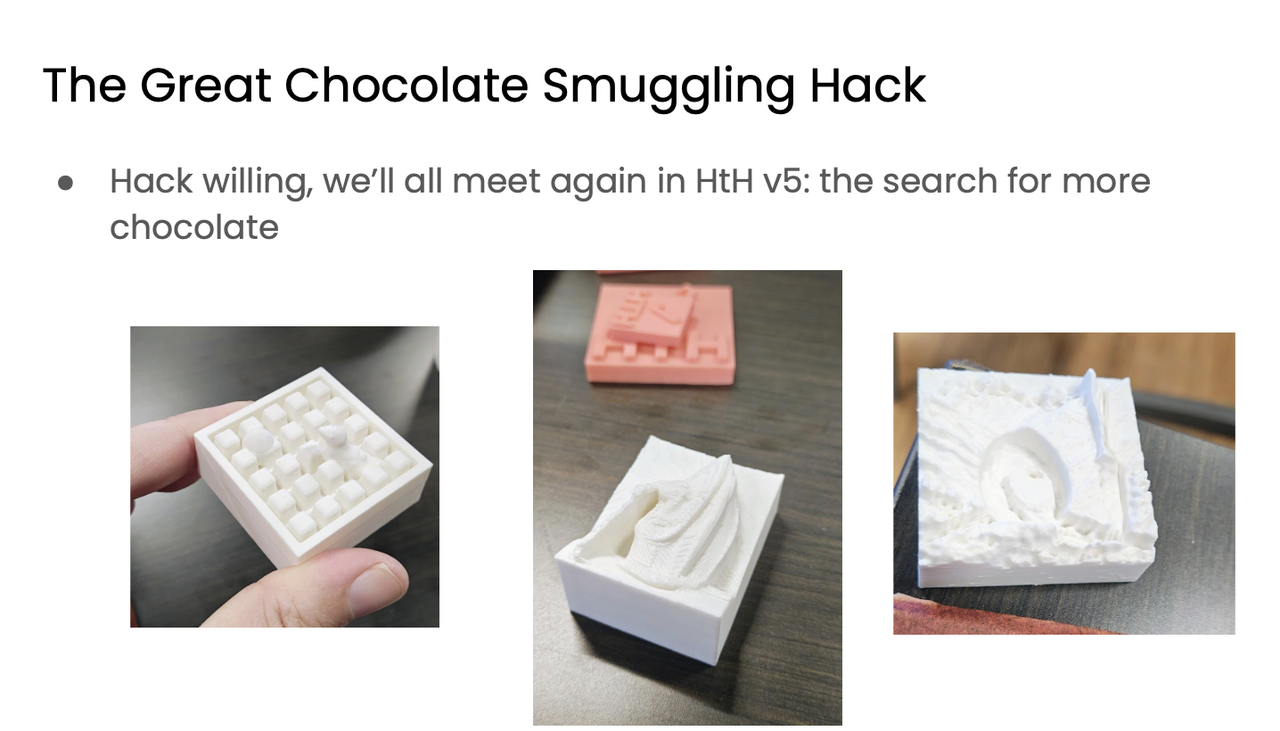 The Great Chocolate Smuggling Hack